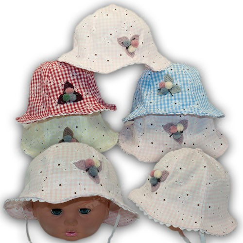 Панамки дитячі для дівчаток, р. 50, фото 1