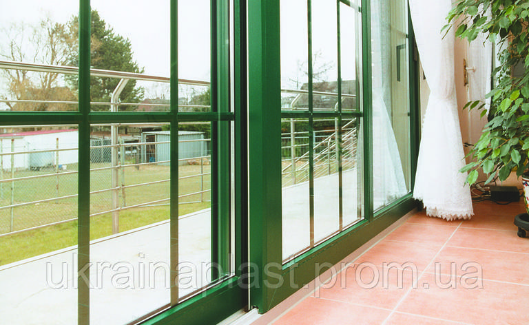 Підіймально-розсувні системи: вікна та двері Rehau, фото 2