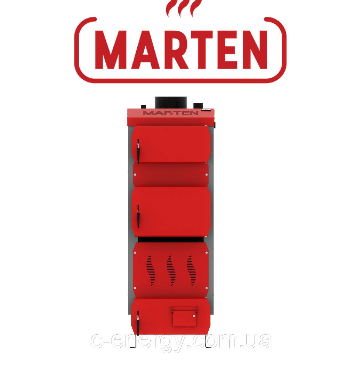 Котел твердопаливний Marten Praktik MP-15 15 кВт