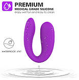 Вібратор для подвійної стимуляції Arch of Pleasure, фото 2
