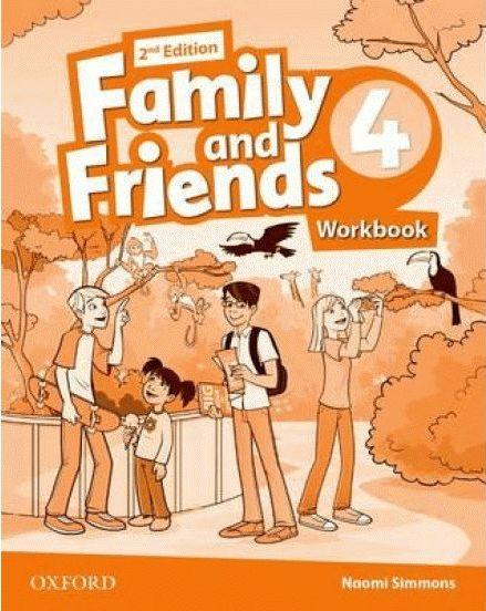 Зошит Family and Friends 4 Workbook /2nd edition/