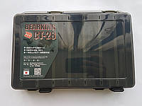 Коробка под воблеры двухсторонняя от BearKing 27*18*5см цвет green