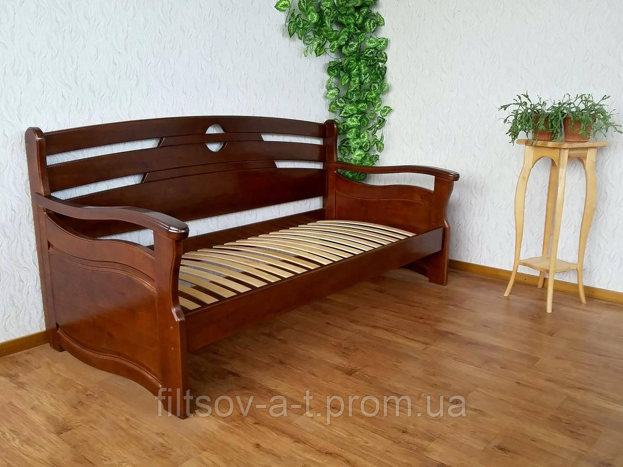 Детский односпальный диван кровать из массива натурального дерева от производителя "Луи Дюпон Люкс" - фото 7 - id-p943131670