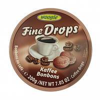 Леденцы Woogie Fine Drops Kaffee Bonbons кофейные, 200 гр.