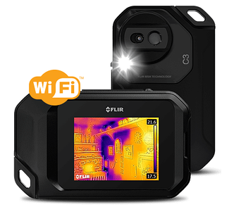 Компактна тепловізиційна система FLIR C3 з Wi-Fi, тепловізор, Тепловізор FLIR С3 з Wi-Fi