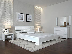 Ліжко дерев'яне ARBOR DREV "Прем'єр" 1,2 сосна