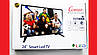 LCD LED Телевізор Comer 24" Smart TV, WiFi, 1Gb Ram, Rom 4Gb, T2, USB/SD, HDMI, VGA, Android 4.4, фото 3