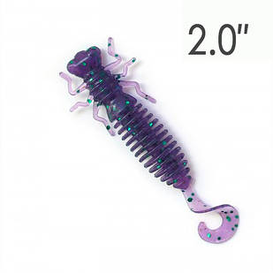 LARVA LUX 2"(50 мм) 8шт. Силікон Fanatik 007
