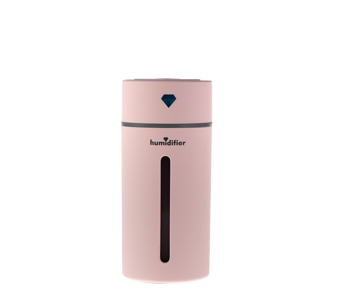 Міні Зволожувач-нічник Diamond Cup Humidifier (рожевий)