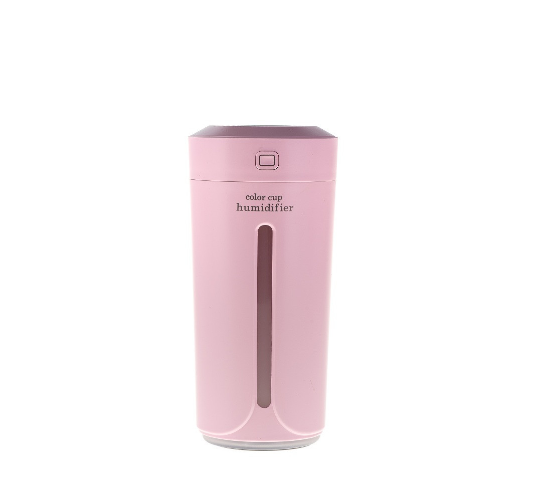 Міні Зволожувач-нічник Color Cup Humidifier (рожевий)