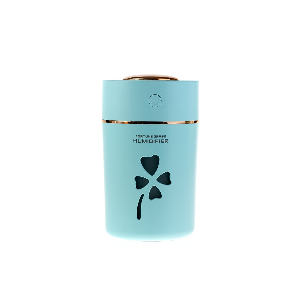 Міні Зволожувач-нічник Fortune Grass Humidifier (блакитний)