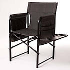 Стілець "Режисер з полицею" d25 мм (сірий меланж), фото 3