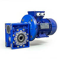 Черв'ячий двигун-редуктор NMRV 063 З електродвигуном 0.25 кВт