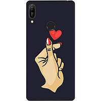 Силіконовий чохол для Huawei Y6 Prime 2019 з малюнком Знак любові