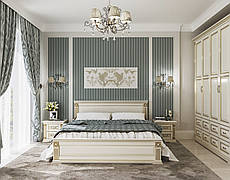 Спальний гарнітур з масиву дерева в класичному стилі Франческа ROKA, колір на вибір
