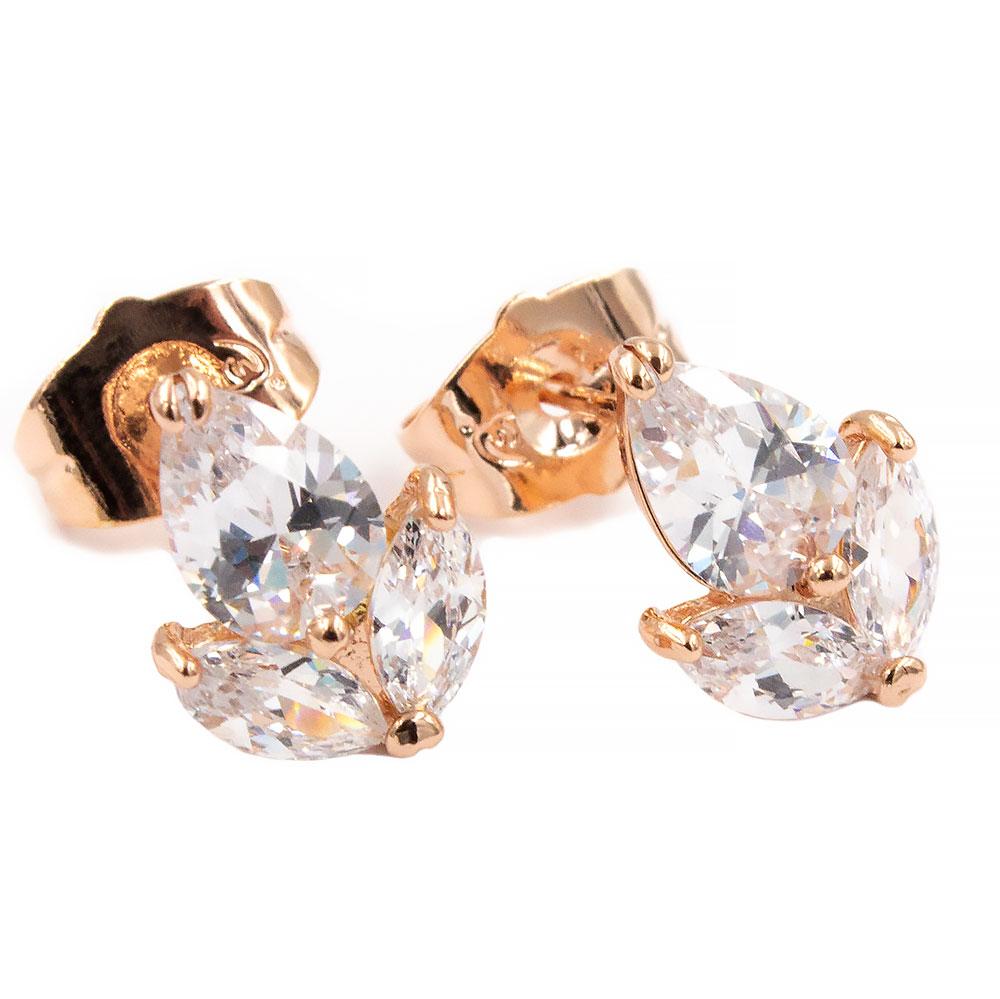 Сережки-гвоздики Xuping 1,2 см (Медичне золото) 924399
