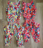 Комбінезони для дівчаток оптом, S&D, 128-158 рр., арт. CY-1914, фото 5