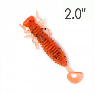 LARVA LUX 2"(50 мм) 8шт. Силікон Fanatik 023