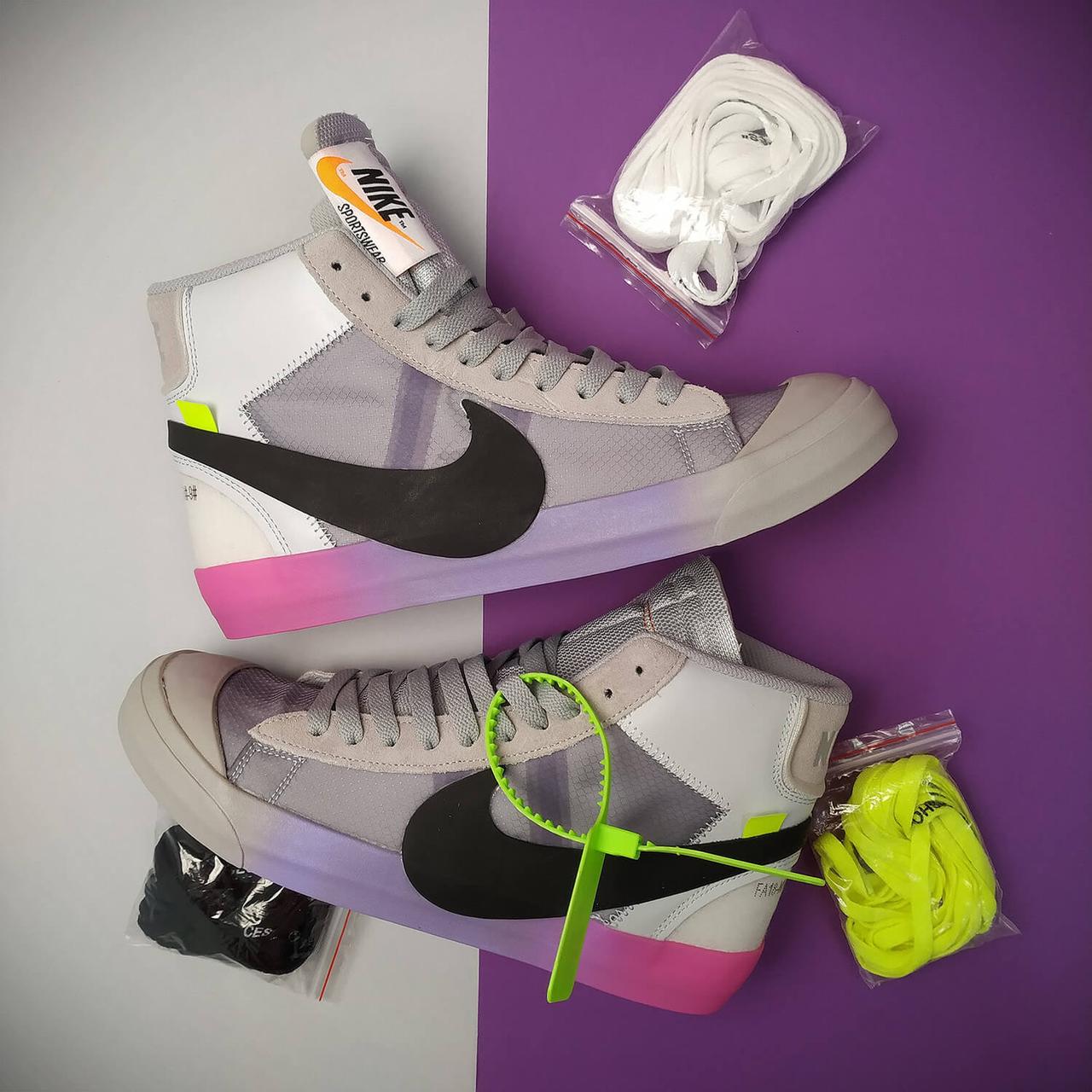 Чоловічі кросівки Blazer x Off White