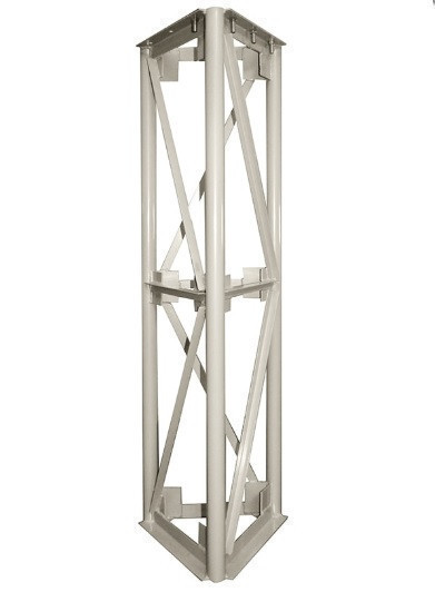 Опорна конструкція трикутна для димоходу PlusTerm (секція 1,5 м. під зовнішній діаметр димоходу 360 мм)