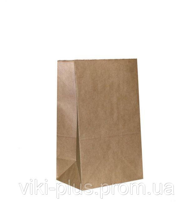 Пакет паперовий 18*5*28 см коричневий (10000 шт./пач.)