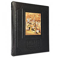 Библия иллюстрированная гравюрами Гюстава Доре в кожаном переплете украшена гравюрой расписанной вручную