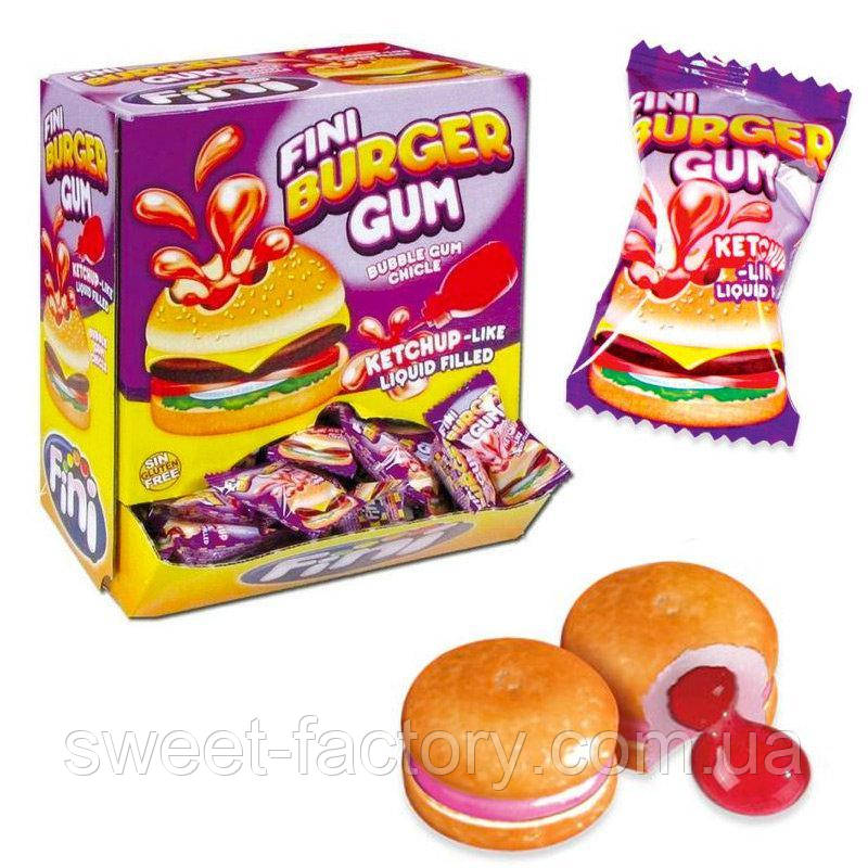 Жвачки Fini Burger Gum Блок, фото 1