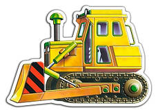 Дитячі пазли для малюків 4 в 1 Вантажний транспорт., фото 2