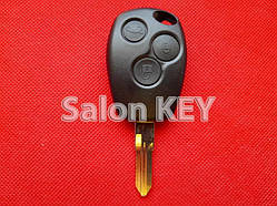 Ключ Renault 3 кнопки PCF7947 лезо VAC102