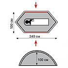 Намет 1 місний Bicycle Light v2 Tramp , TRT-033, фото 3