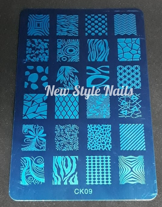 Пластина для стемпинга 14,5*9см