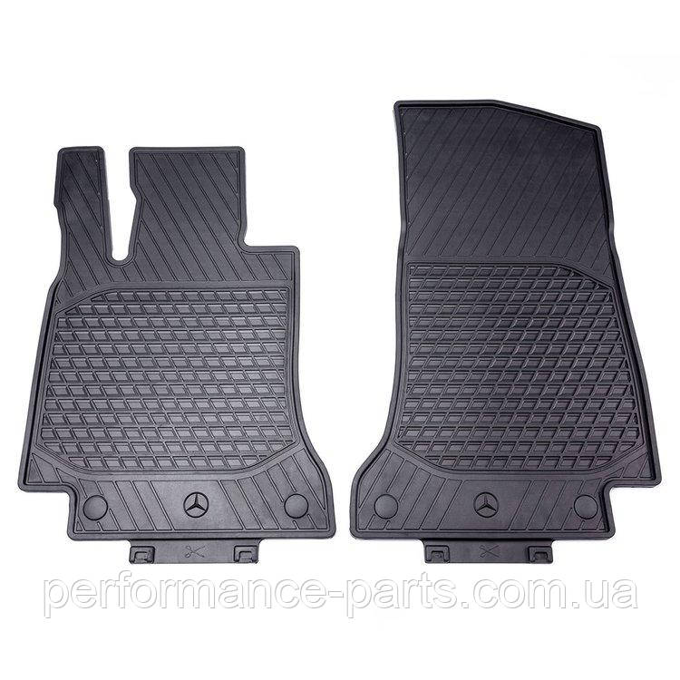 Кілімки гуміві для Mercedes-Benz С-class W205 перед/зад A20568076089G33 A20568075089G33
