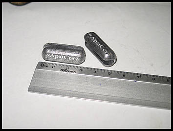 Груз мережевий 10 грамів затискні