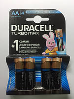 Батарейки Duracell Turbo Max LR06 MN1500 AA (щелочные-alkaline)