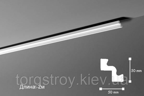 Карниз стельовий ST 2 (2 м), Nomastyl (NMC), фото 1