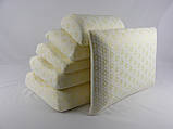 Ортопедична подушка VIVA «Memorу classic», 430*590*100 мм, латекс, чохол трикотажний, фото 5