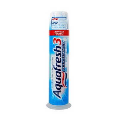 Зубна паста Aquafresh Потрійний захист (помпа), 100 мл