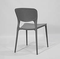 Пластиковый стул модерн Марк Mark темно-серый 21