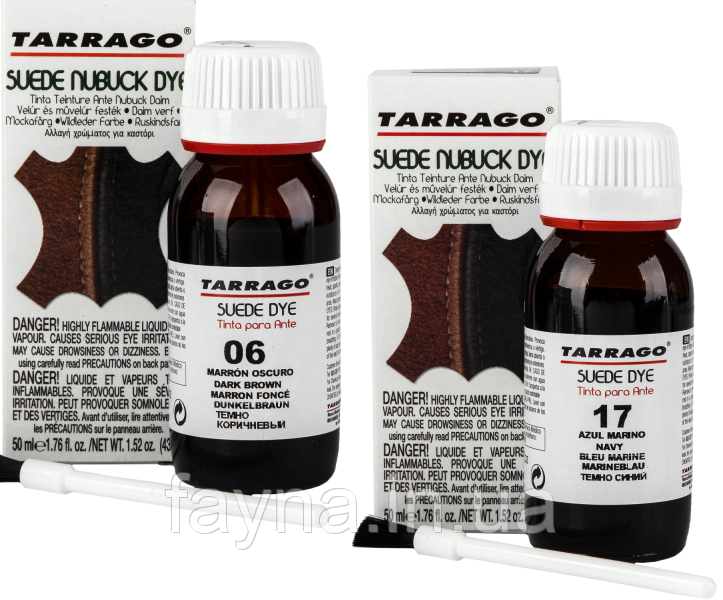 Барвник для замші та нубука Tarrago Suede Nubuck Dye, 50 мл