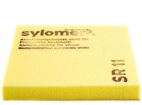 Віброізолювальний поліуретановий еластомер Sylomer SR11-25 жовтий