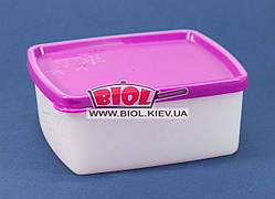 Контейнер 0,45 л харчовий для заморожування 126х113х52мм пластиковий прямокутний з кришкою "Arctic Box" Ал-Пластик