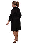 Плащі жіночі кардиган жіночий ПЗ 011-1 чорний, фото 4