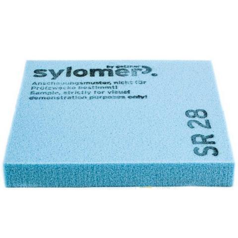 Віброізолювальний поліуретановий еластомер Sylomer SR28-12 синій