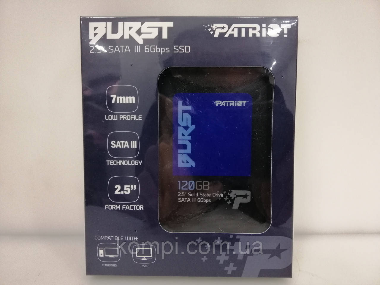 Диск SSD 120Gb Patriot BURST