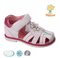 Літнє взуття бренду Tom.m для дівчаток розмір 21-14см.