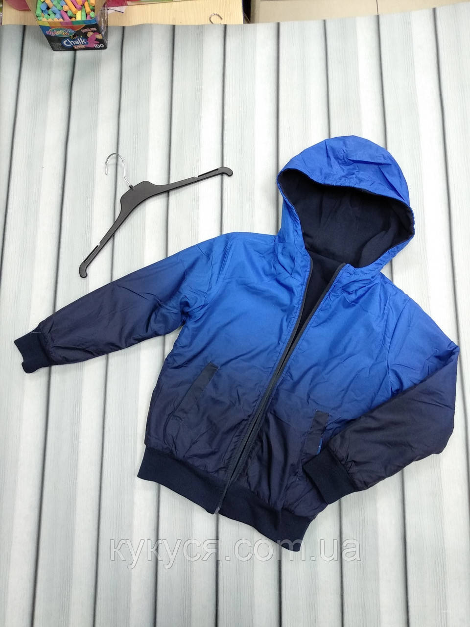 Вітровка двостороння для хлопчика, фото 1