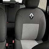 Чохли салону Renault Trafic (1+2) з 2014 р (авточохли Рено Трафік), фото 4
