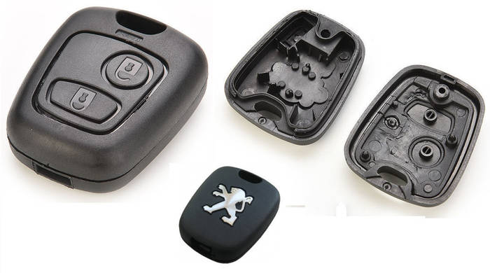 Корпус ключа Peugeot 206 с ключ пежо 206 (ID#943470078), ціна: 57 ...