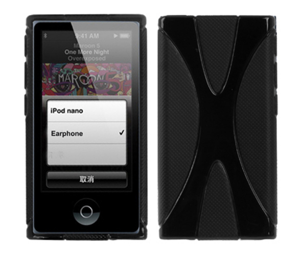 Чохол бампер Primo TPU для Apple iPod Nano 7 (A1446) - Black, фото 1