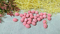 Яйцо декоративное пенопласт мини 2см, цвета в ассортименте розовый